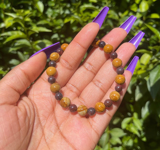 Wood Jasper Bracelet