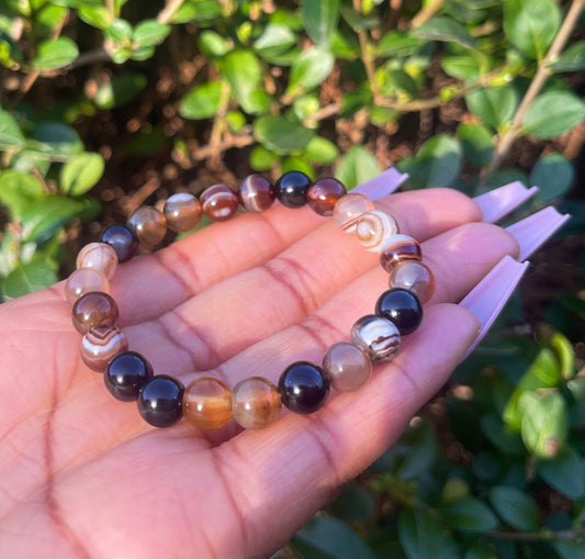 Coffee Agate Bracelet