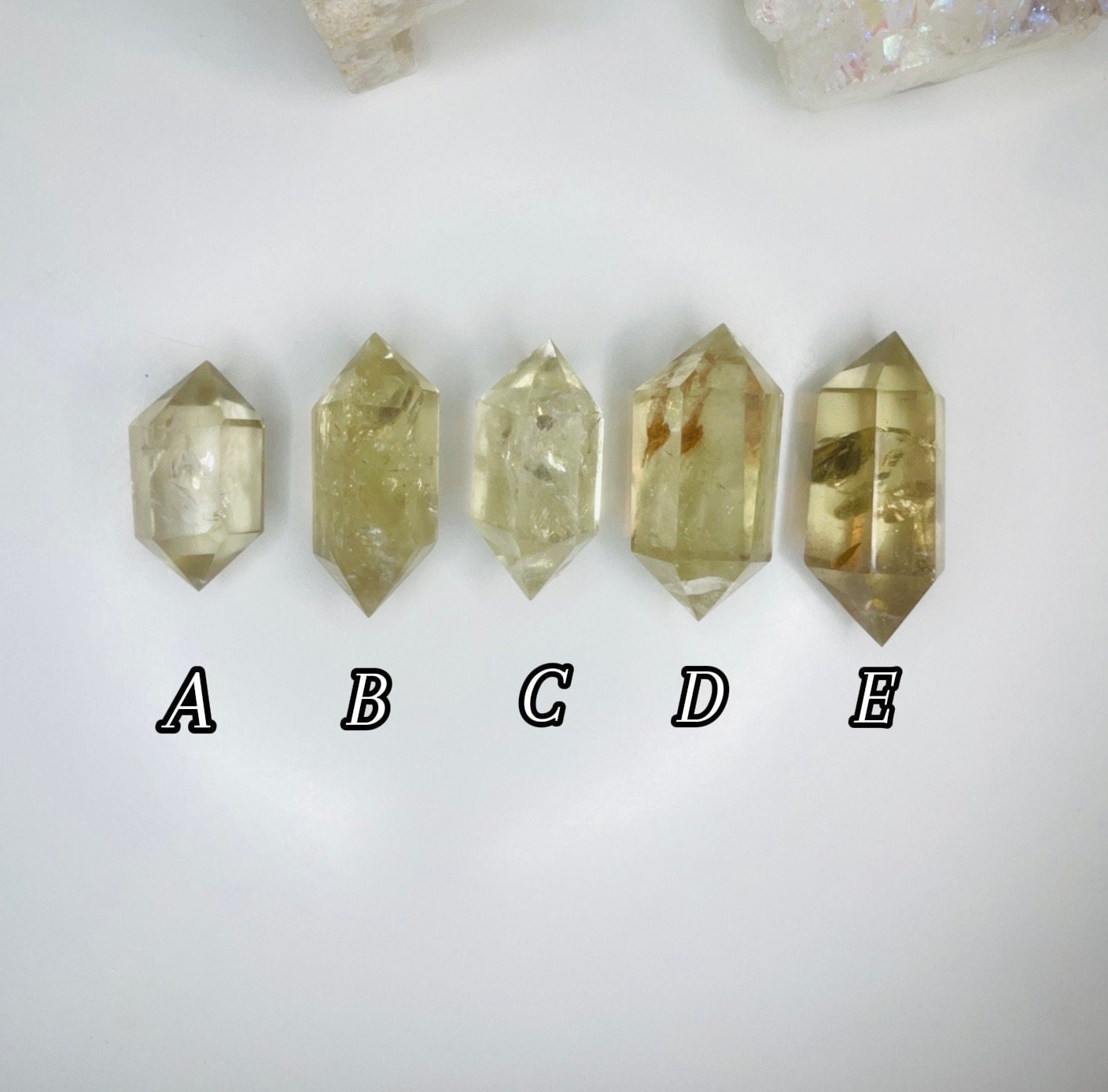 Citrine Double Pointed