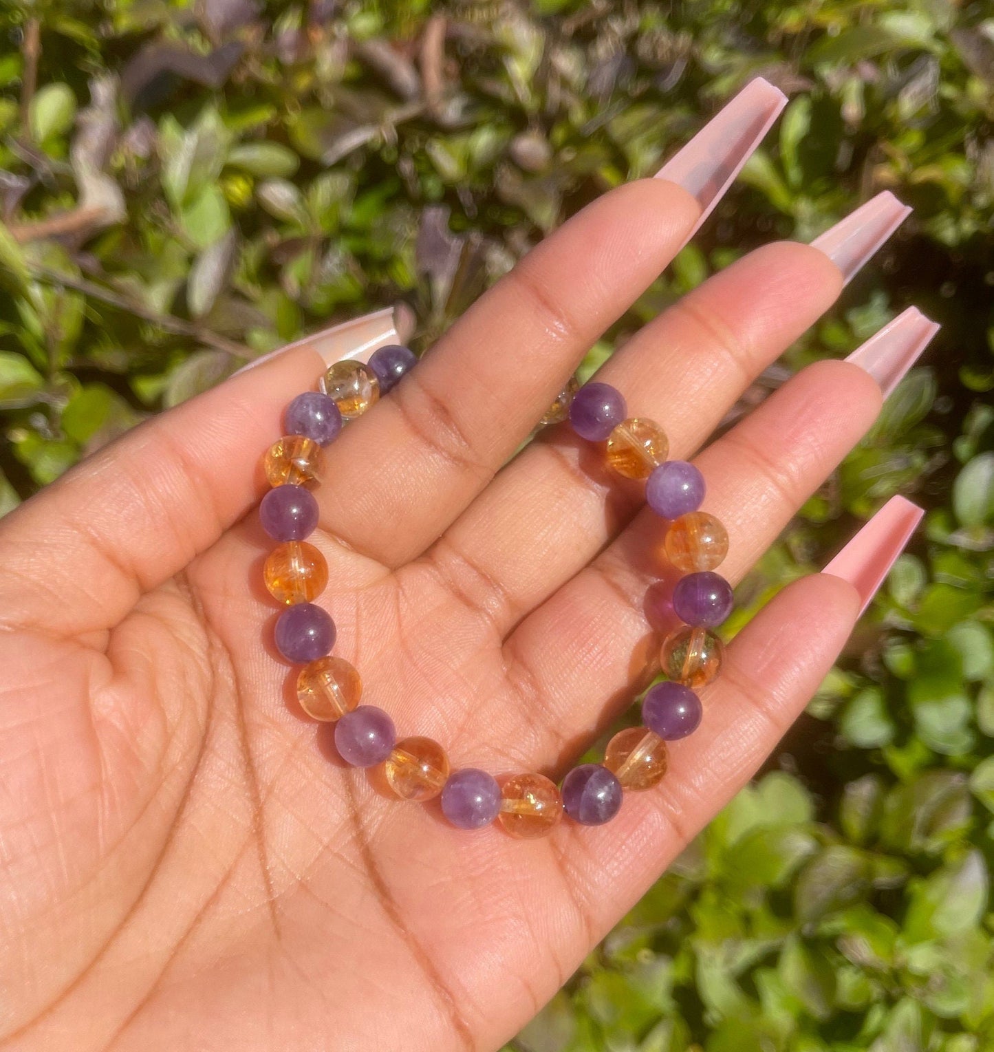 Amethyst & Citrine Bracelet