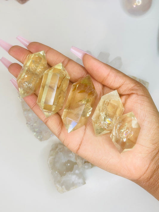 Citrine Double Pointed